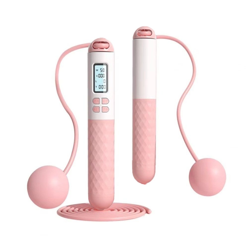 Smart Jump Rope Digital Counter - Portable Cordless Ropeless Jump Rope Anti-Skid