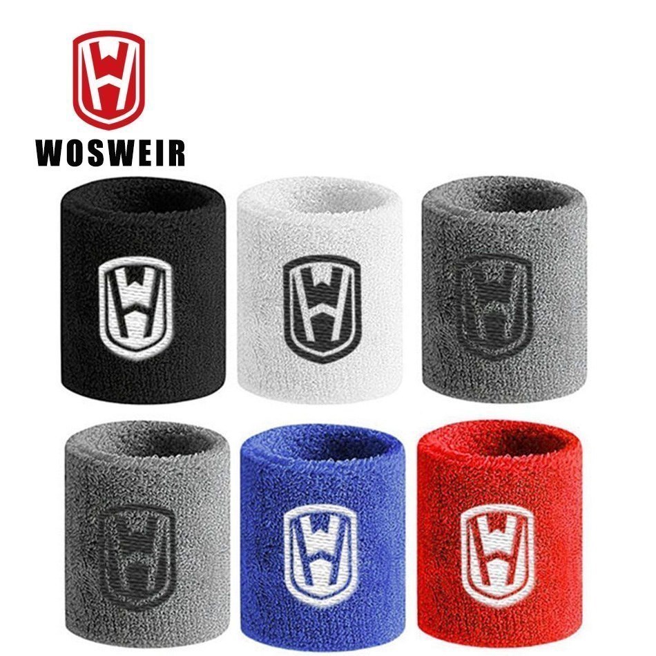 Wrist Wraps Weightlifting Support - WOSWEIR 1 Pair Elastic Wristband Support