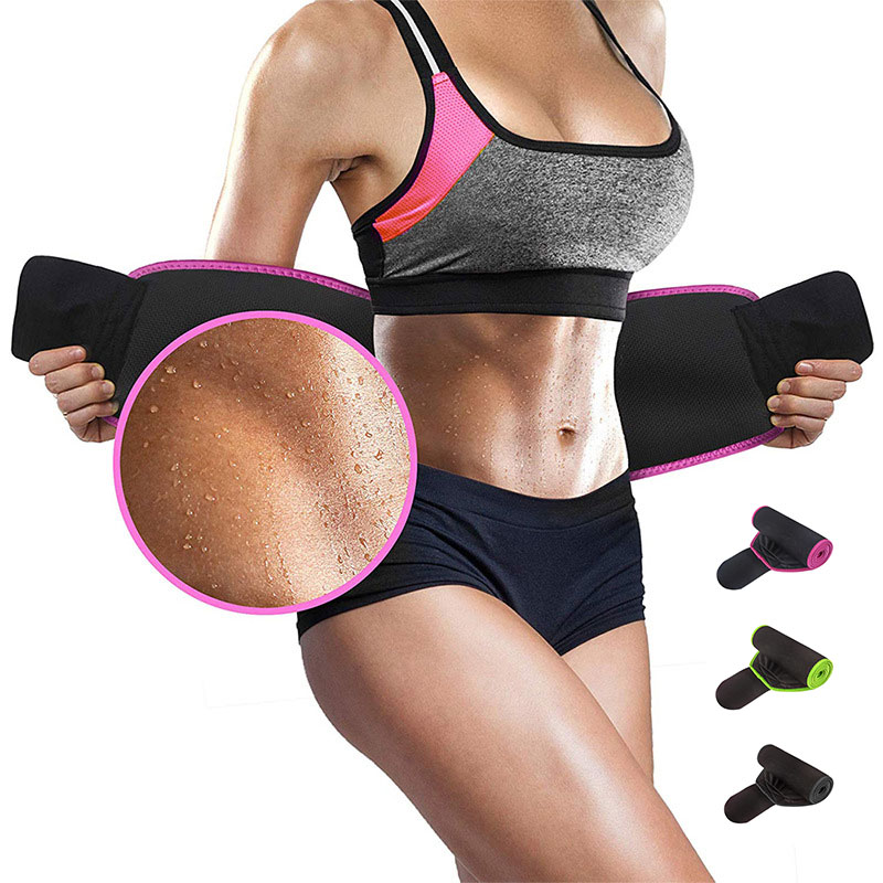 Sweat Waist Trainer Belt Neoprene - 1PC Waist Trimmer Belt Weight Loss