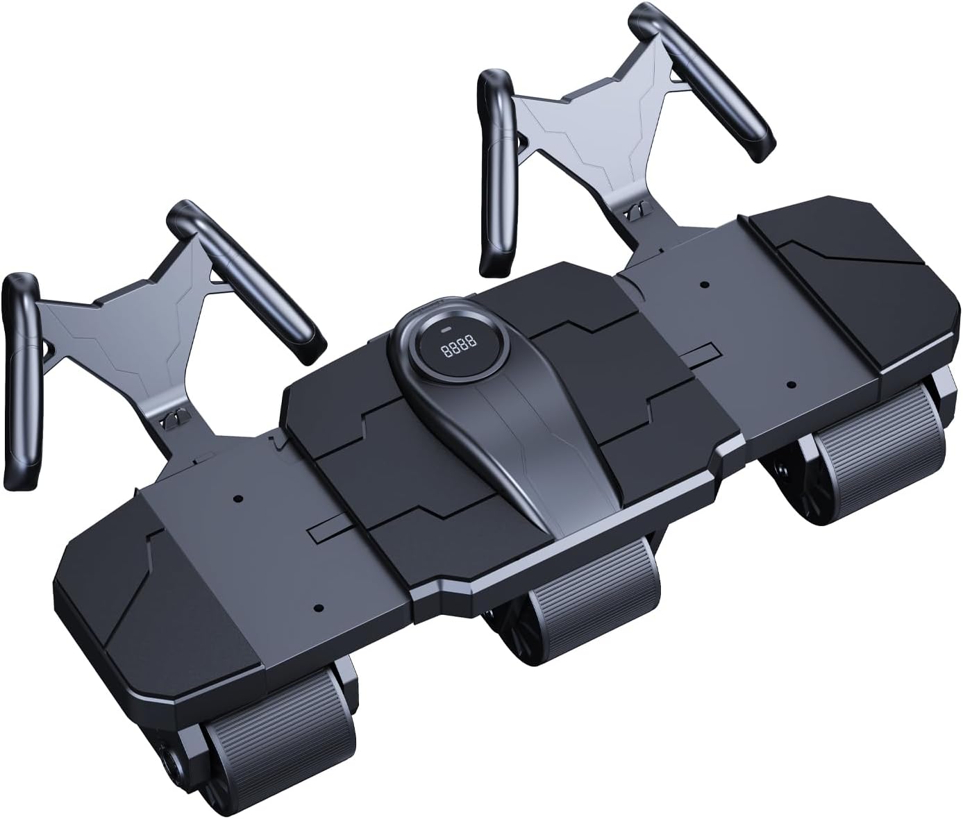 Ab Roller Wheel With Elbow Support - 2025 New Ab Six Wheel Roller