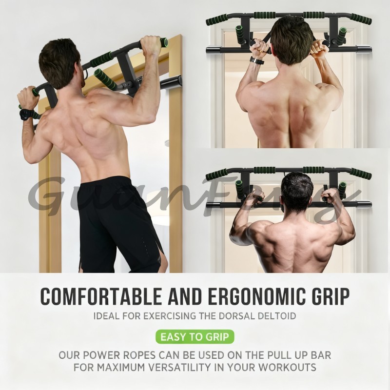 Door Pull Up Bar No Screw - Door Frame No‑Screw Pull‑Up Chin‑Up Dip