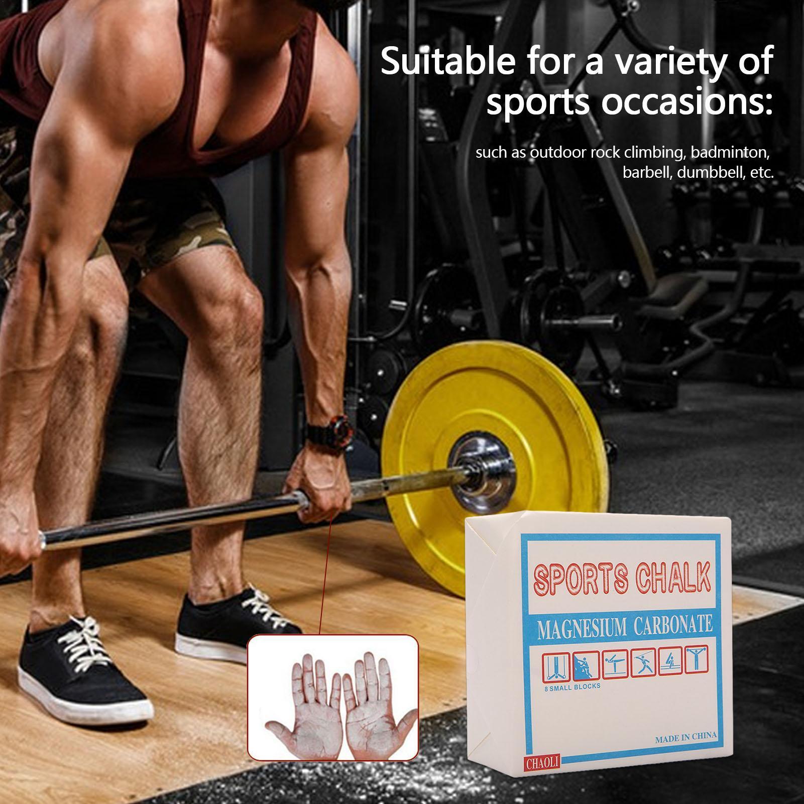 Gym Chalk Block Grip - Anti-slip Gym Chalk Block Sweat-Resistant Powder
