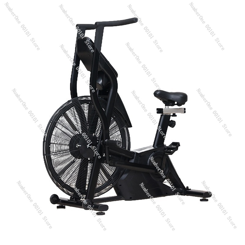 Exercise Bike Magnetic Resistance - Wind Resistance Aerobic Fan Bike for