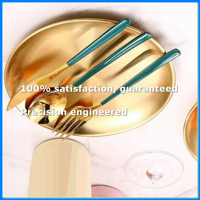 Camping - Stainless Steel Round Plate Camping Dishes