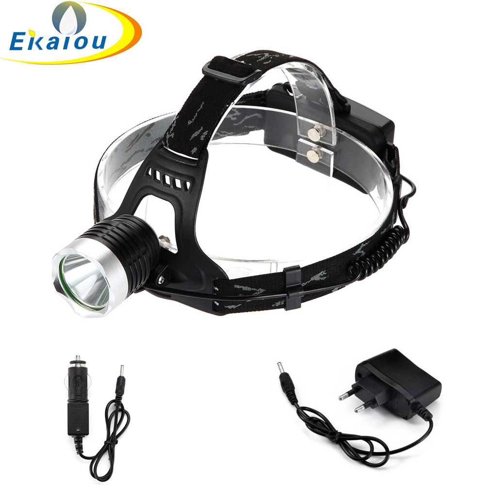 Rechargeable Bicycle Headlight 1000 Lumen - Hot T6 LED Headlamp Bicycle Light