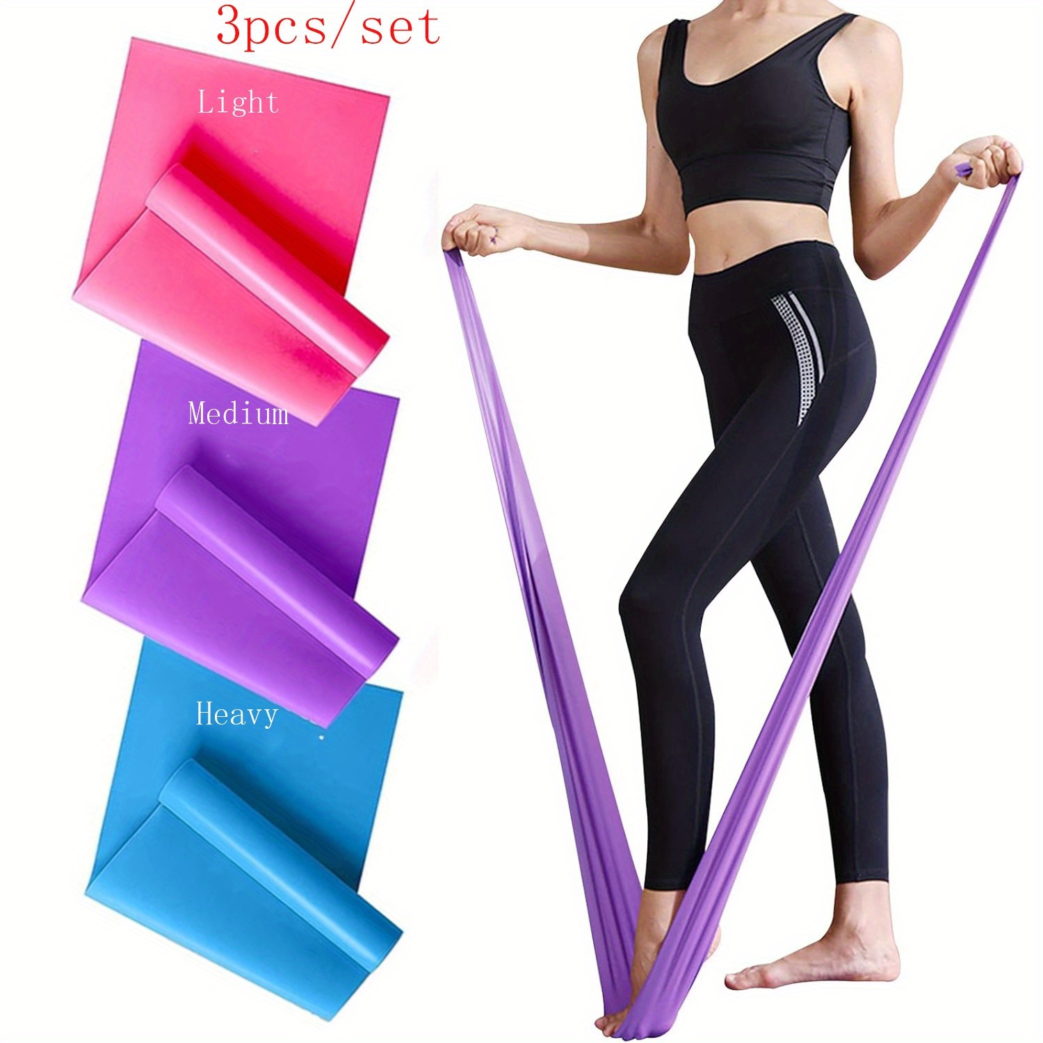 Pilates Bar Kit With Resistance Bands - 1/3pcs Resistance Bands for Men and