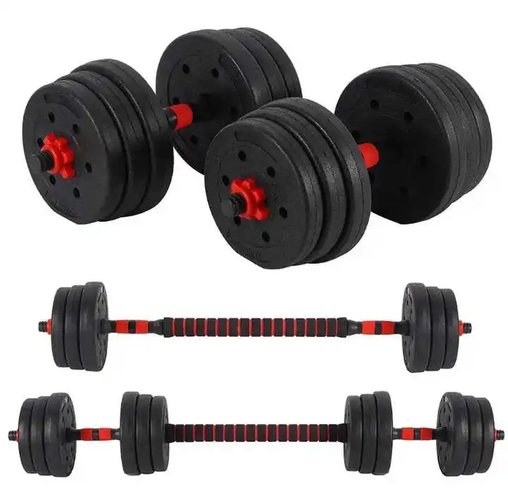 Adjustable Dumbbell Pair 40Kg - Adjustable Dumbbell Set, 10/20/40kg Pair for