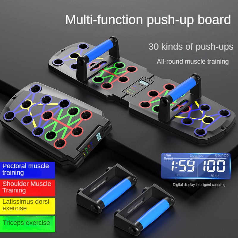 Push Up Board Foldable Multi Function - New Multifunctional Push-up Board Set Portable