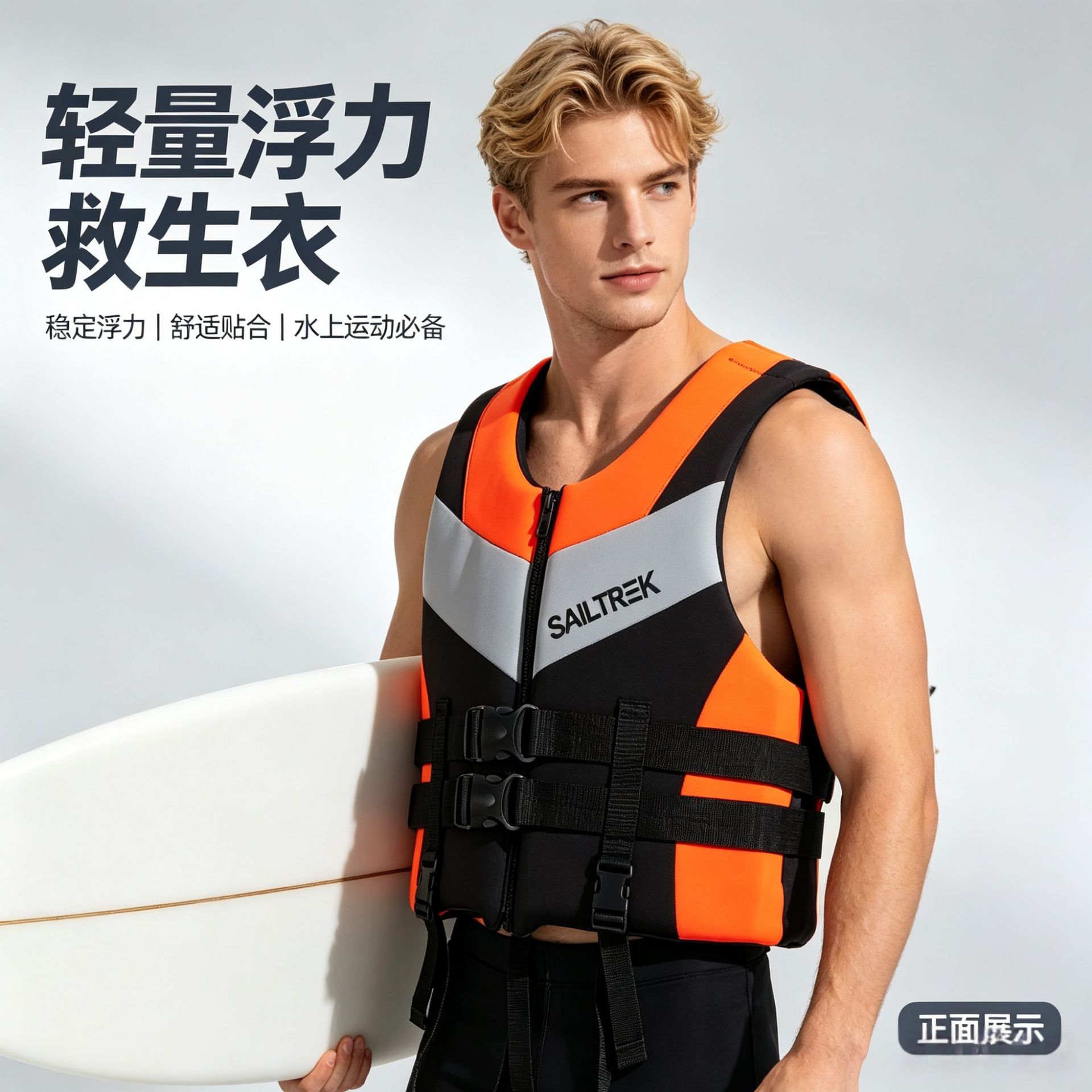 Fishing - Super buoyancy jacket life jacket swimming