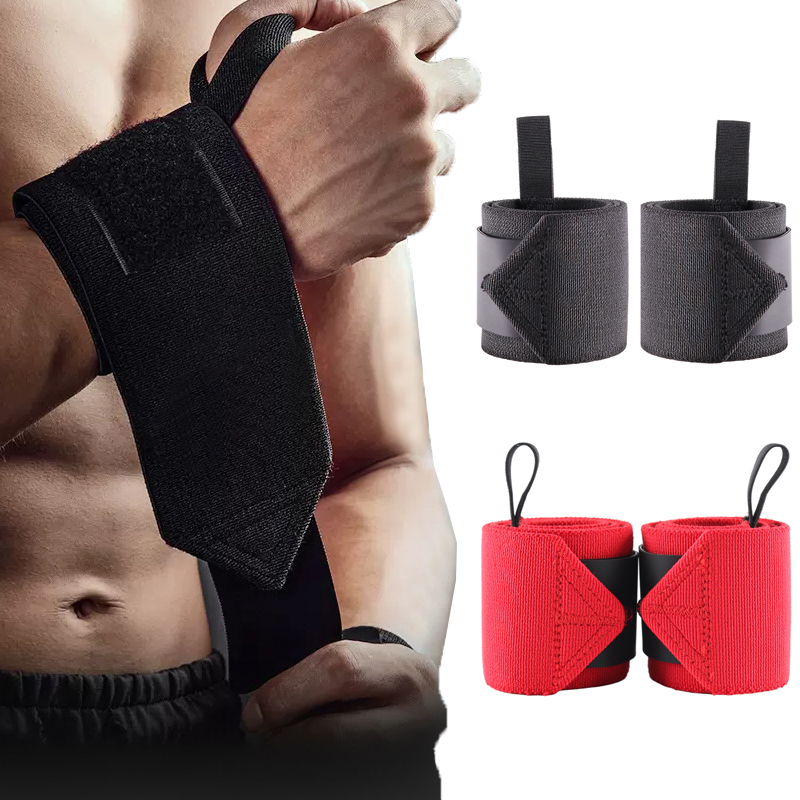 Wrist Wraps Weightlifting Support - Professional Stiff Wrist Wraps 2 Sizes