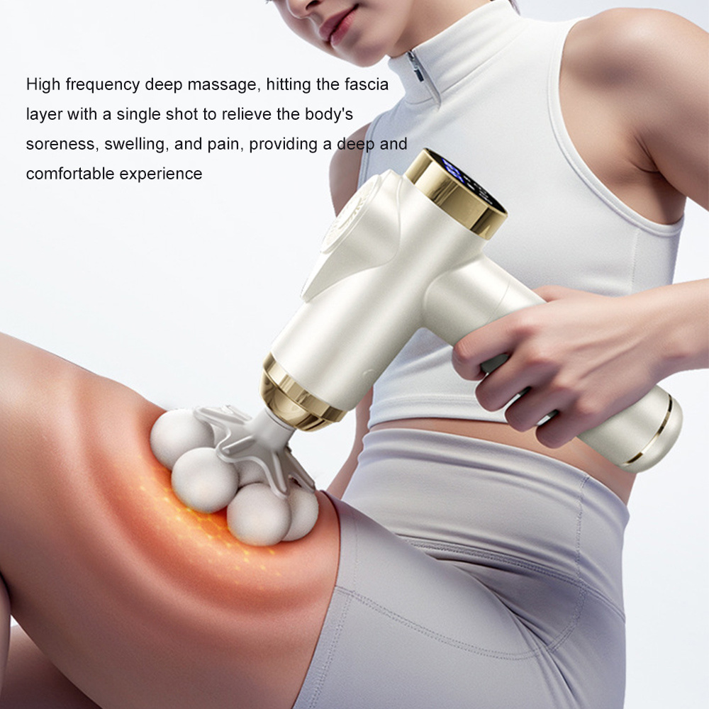 Electric Massage Gun Deep Tissue - Professional Electric Fascia Massager High Frequency