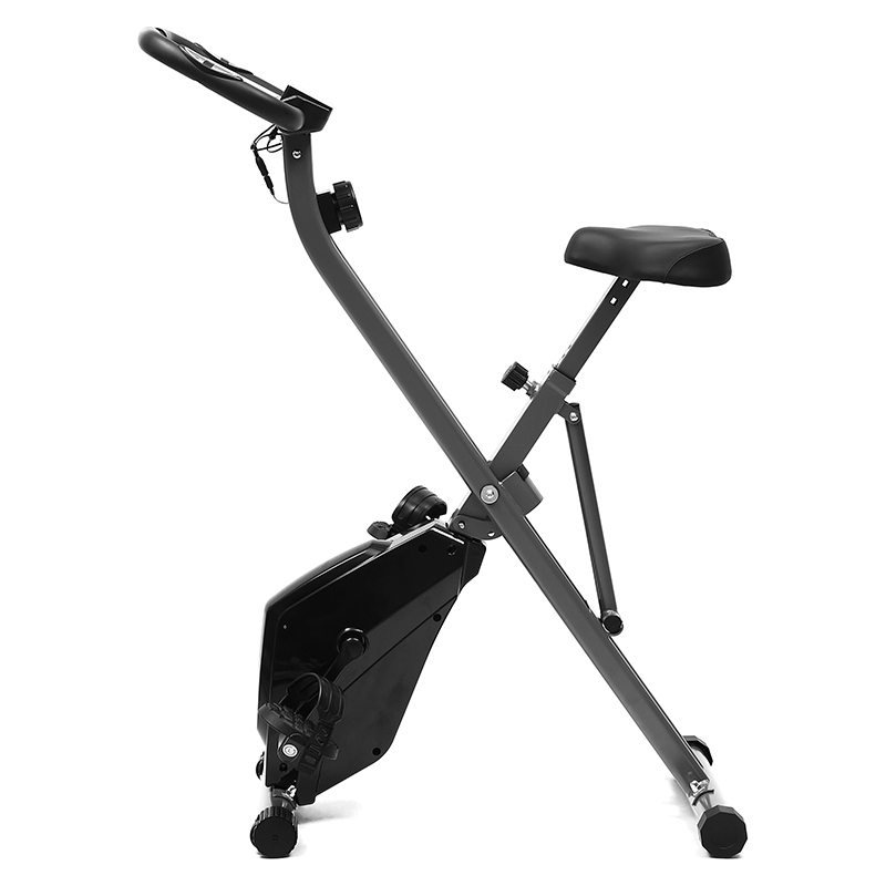 Exercise Bike Magnetic Resistance - Space Saving Foldable Indoor Cycling Bike