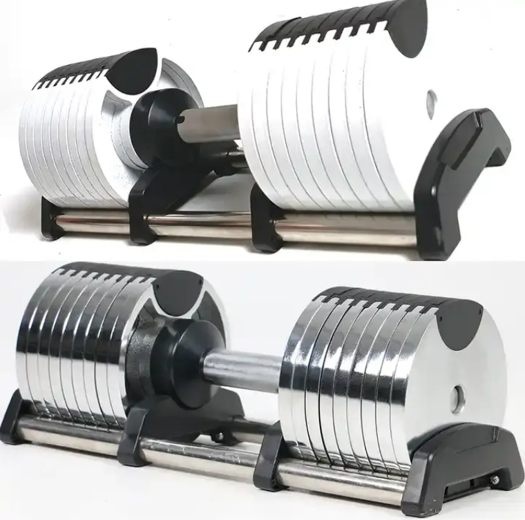 Adjustable Dumbbell Pair 40Kg - Wholesale 28kg Commercial Adjustable Dumbbell Set