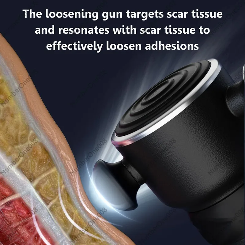 High Frequency Massage Gun Dee - огляд і ціна Electric Massage Gun Deep Tissue