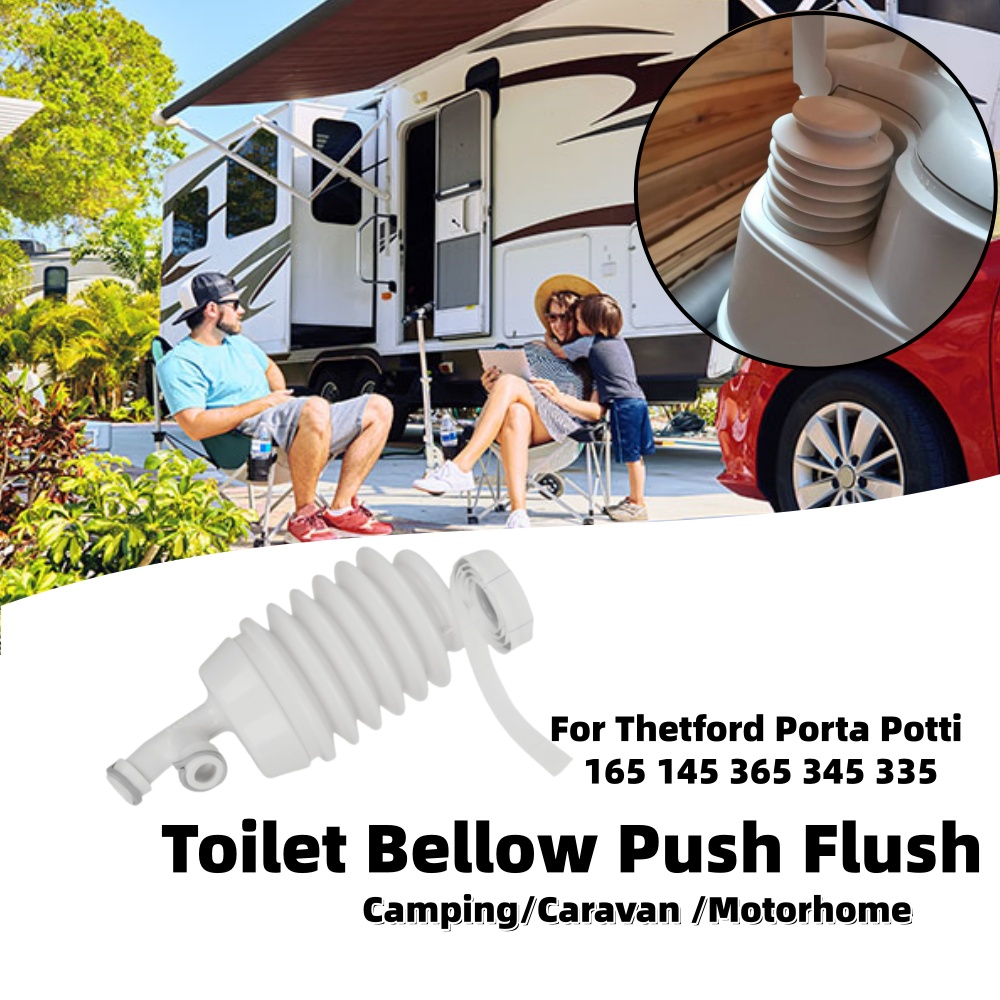 Campervan Toilet Bellow Push F - огляд і ціна Camping