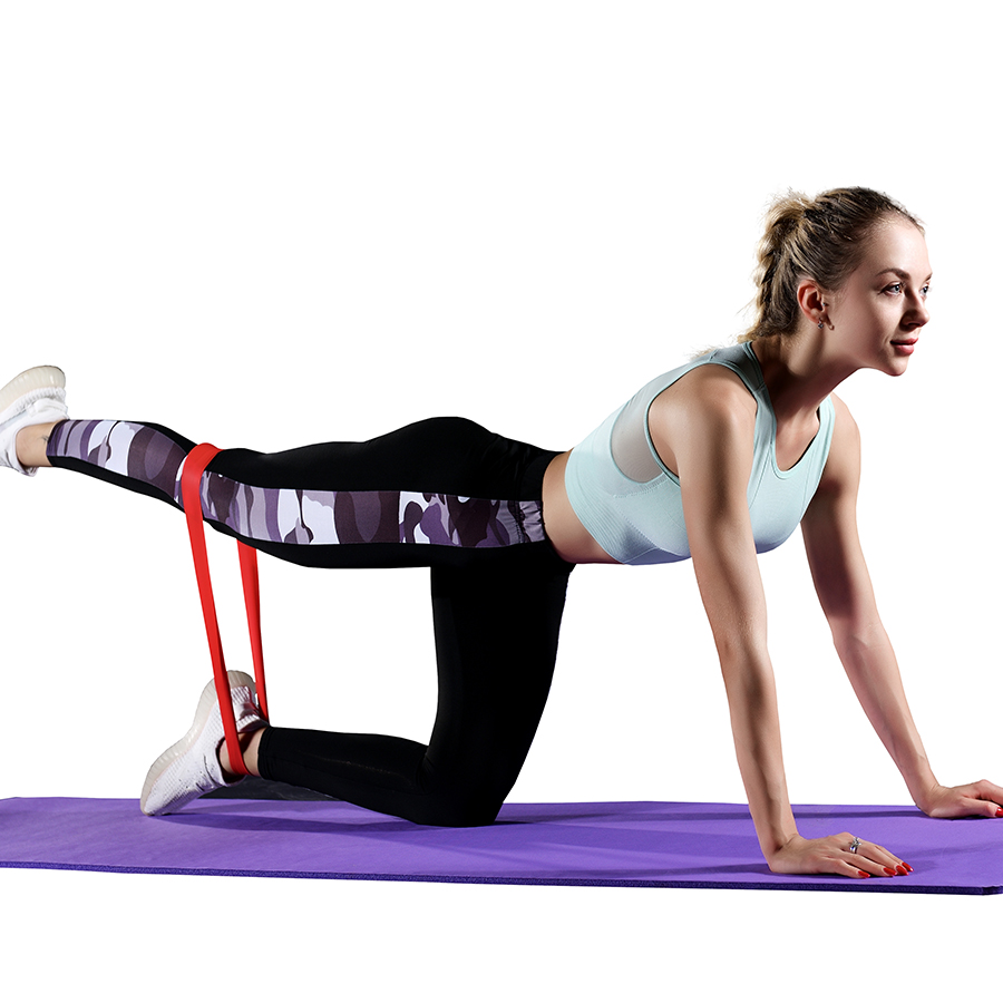 Fitness Resistance Loop Bands  - огляд і ціна Pilates Bar Kit With Resistance Bands