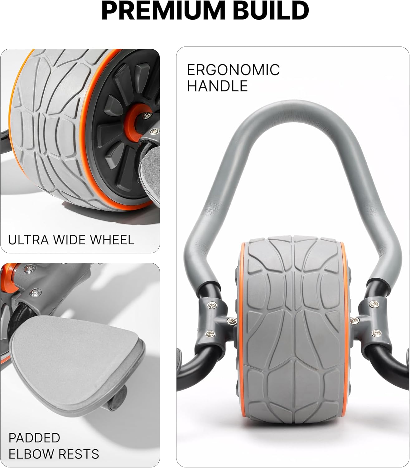 DMoose Fitness Ab Roller Wheel - огляд і ціна Ab Roller Wheel With Elbow Support