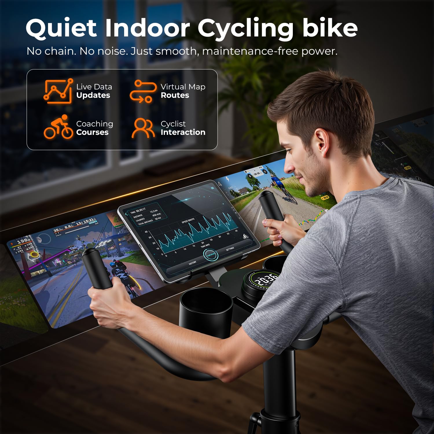 Exercise Bike Magnetic Resista - огляд і ціна Exercise Bike Magnetic Resistance