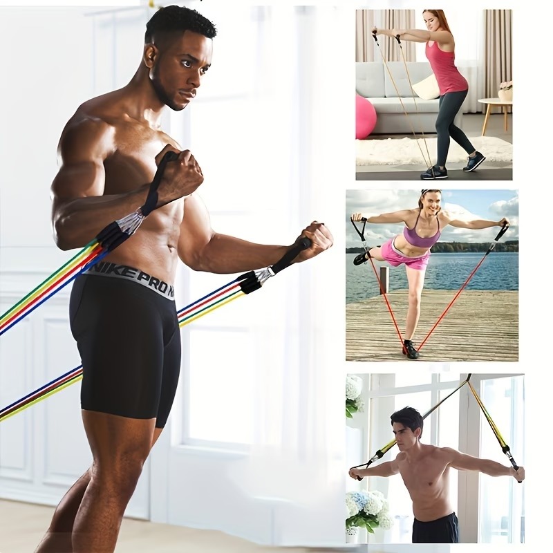 Resistance Band Set with Door  - огляд і ціна Resistance Bands Set With Handles