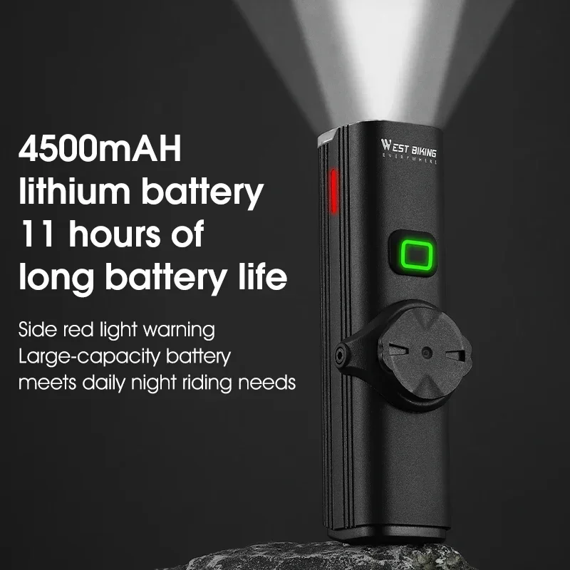 WEST BIKING Bicycle Quick Rele - огляд і ціна Rechargeable Bicycle Headlight 1000 Lumen