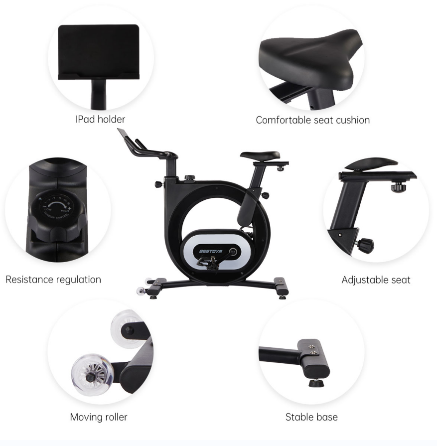Factory Hot Sale Adjustable Mo - огляд і ціна Exercise Bike Magnetic Resistance