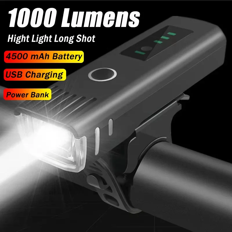 1000 Lumens Bicycle Front Ligh - огляд і ціна Rechargeable Bicycle Headlight 1000 Lumen