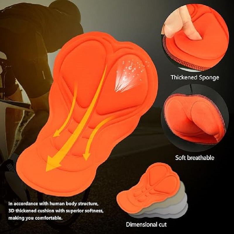MIEYCO Breathable Cycling Unde - огляд і ціна Padded Cycling Shorts 5D Gel