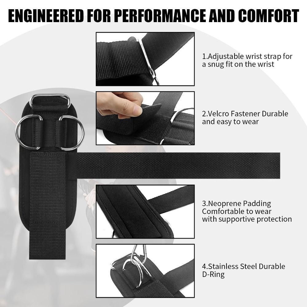 Non Slip Weightlifting Straps  - огляд і ціна Wrist Wraps Weightlifting Support