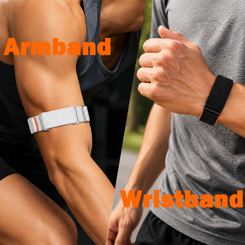 Nylon Weave Arm/Wrist Band Bic - огляд і ціна Resistance Bands Set With Handles