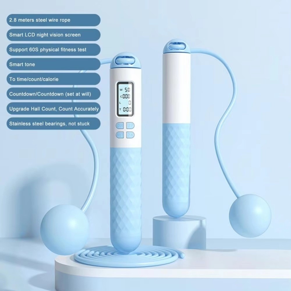 Portable Cordless Ropeless Jum - огляд і ціна Smart Jump Rope Digital Counter
