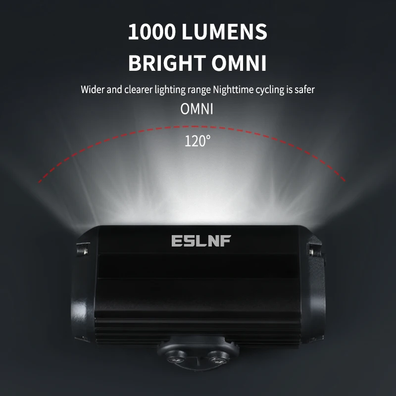 ESLNF 1000 Lumen USB Rechargea - огляд і ціна Rechargeable Bicycle Headlight 1000 Lumen