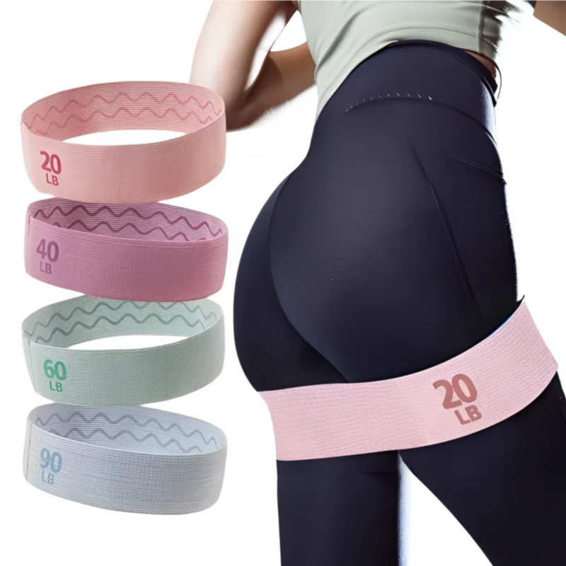 20-90LB Fabric Elastic Band Fi - огляд і ціна Pilates Bar Kit With Resistance Bands