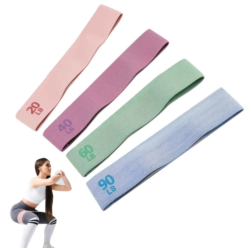 20-90LB Fabric Elastic Band Fi - огляд і ціна Pilates Bar Kit With Resistance Bands