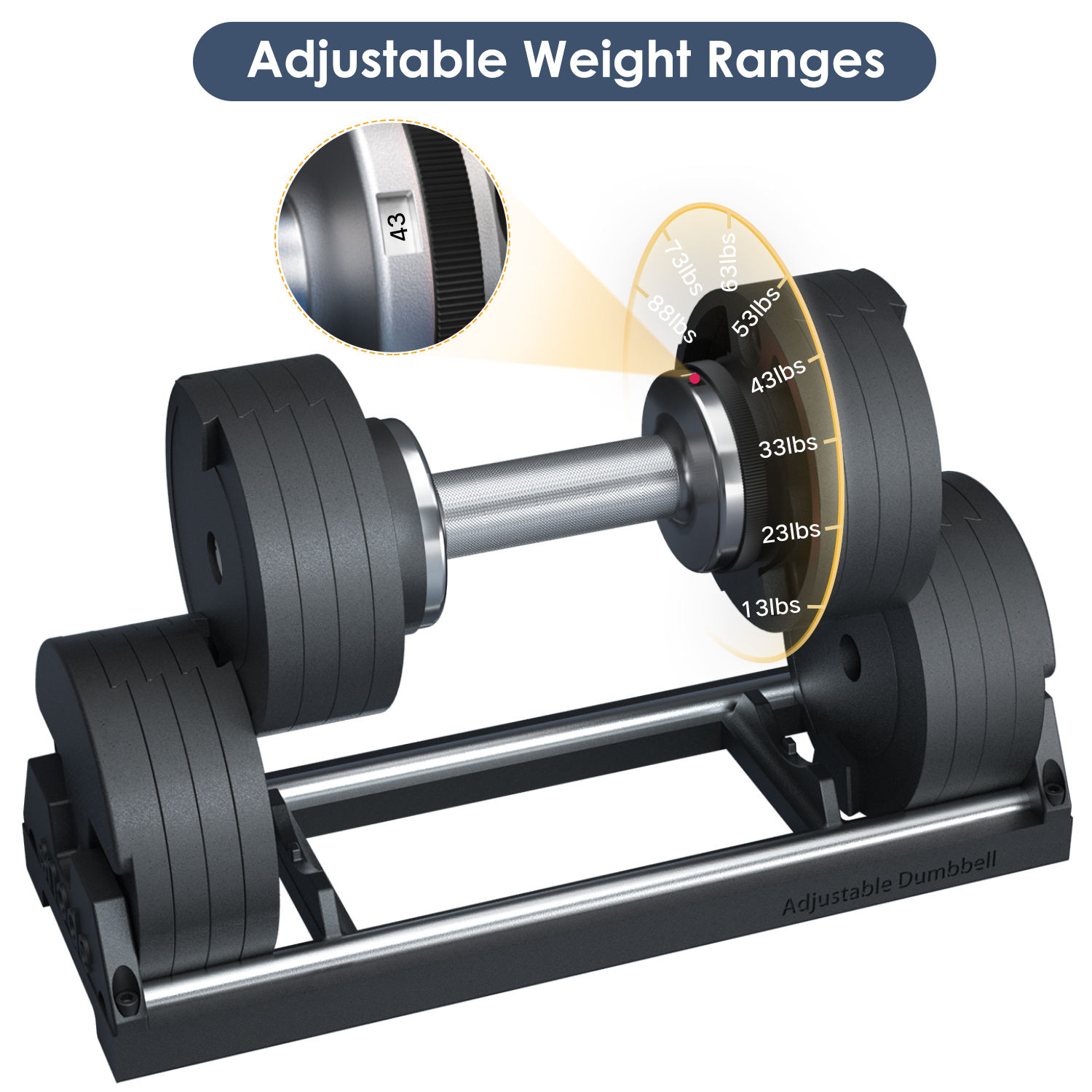 2026 2026 Commercial Gym Equip - огляд і ціна Adjustable Dumbbell Pair 40Kg
