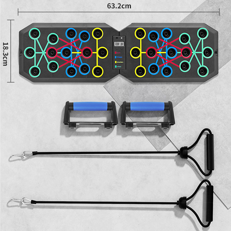 Foldable Push Up Board with Ti - огляд і ціна Push Up Board Foldable Multi Function