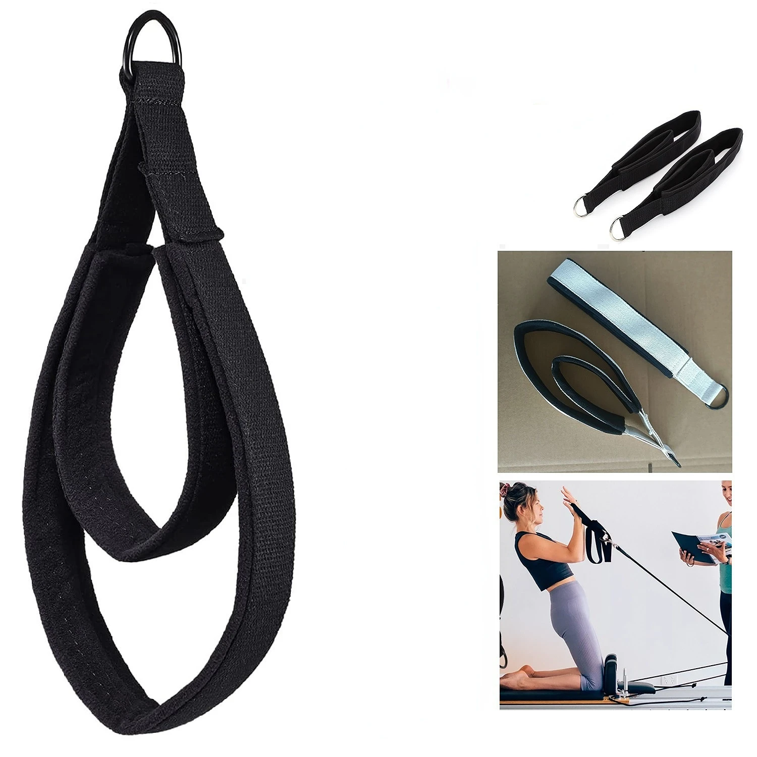 Double Ring Elastic Yoga Pilat - огляд і ціна Pilates Bar Kit With Resistance Bands