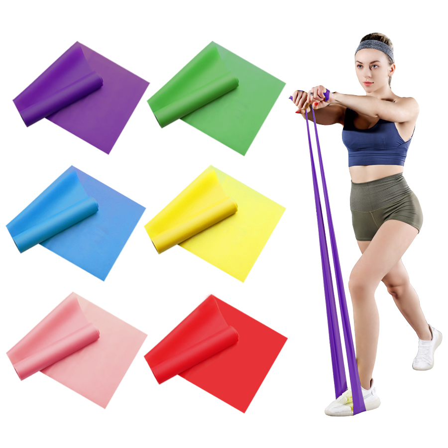 2/3/4/6 Pcs Yoga Resistance Ba - огляд і ціна Pilates Bar Kit With Resistance Bands