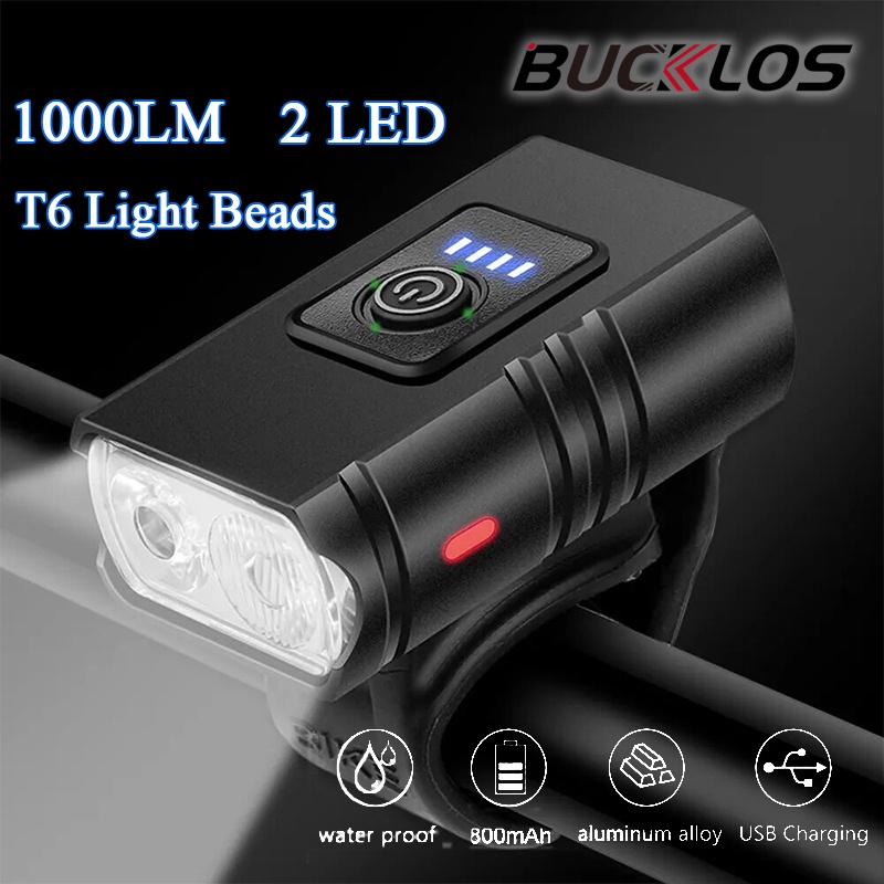 Bicycle Lights 1000 Lumen 2500 - огляд і ціна Rechargeable Bicycle Headlight 1000 Lumen