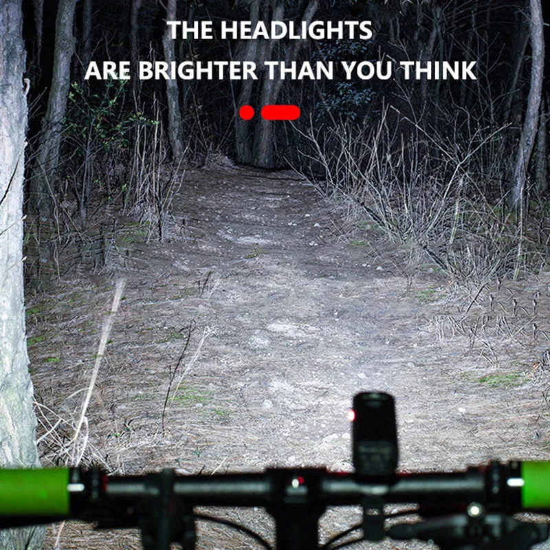 Bicycle Lights 1000 Lumen 2500 - огляд і ціна Rechargeable Bicycle Headlight 1000 Lumen