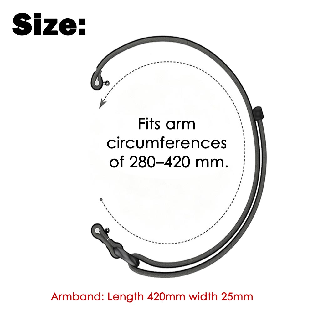 Nylon Bicep Strap for Garmin C - огляд і ціна Resistance Bands Set With Handles