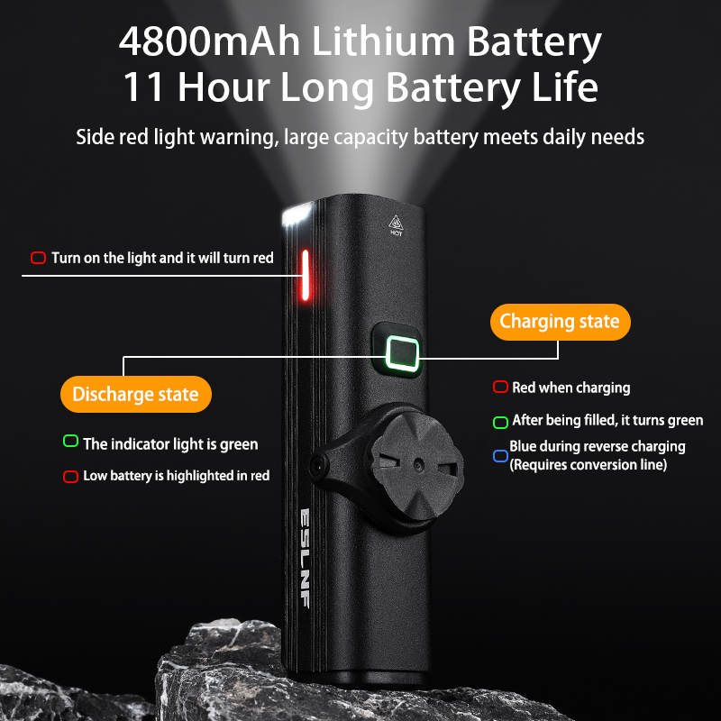 ESLNF Bicycle Front Light 1000 - огляд і ціна Rechargeable Bicycle Headlight 1000 Lumen