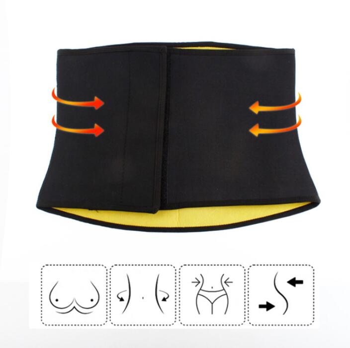 neoprene sauna shaper waist tr - огляд і ціна Sweat Waist Trainer Belt Neoprene