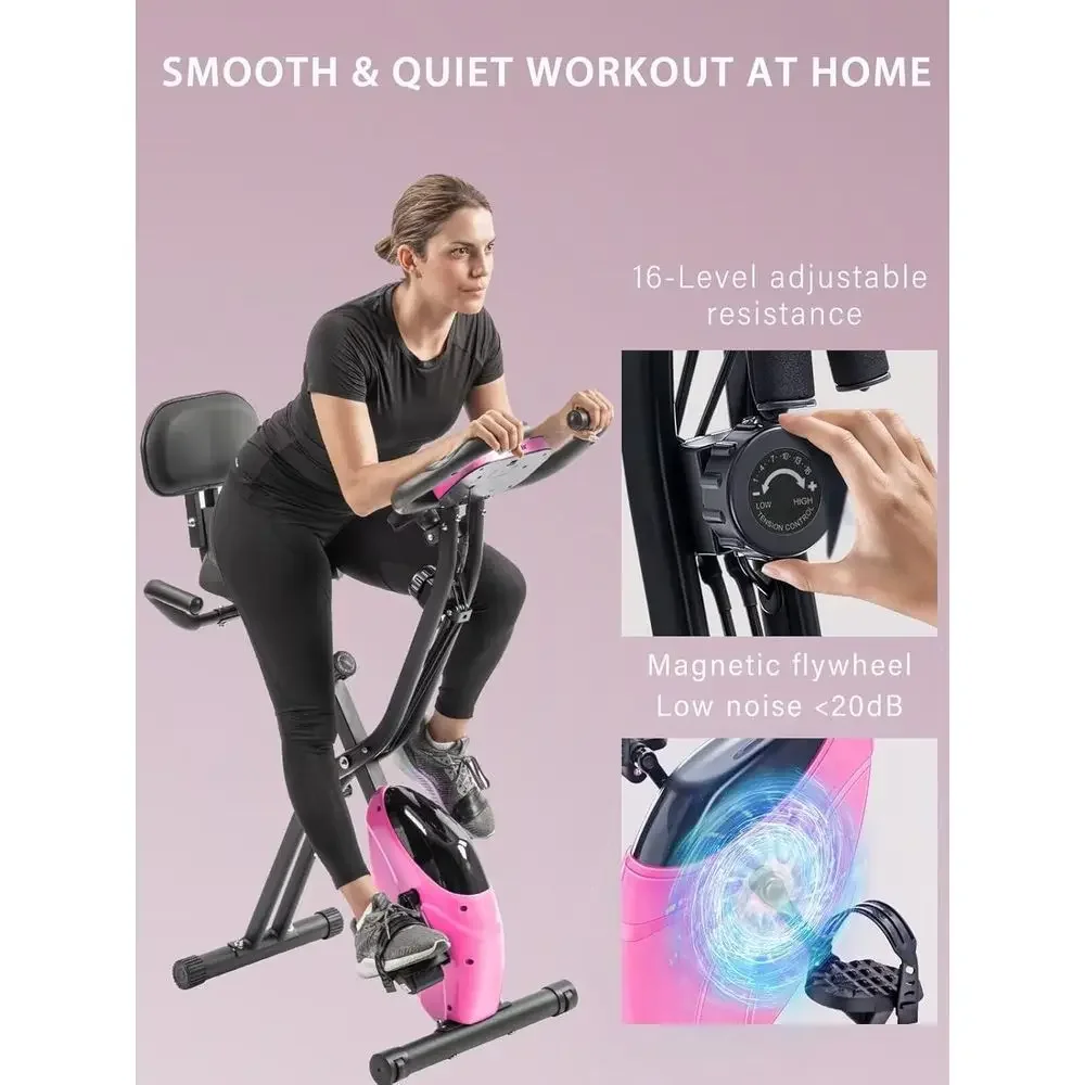 4-in-1 Recumbent and Upright E - огляд і ціна Exercise Bike Magnetic Resistance