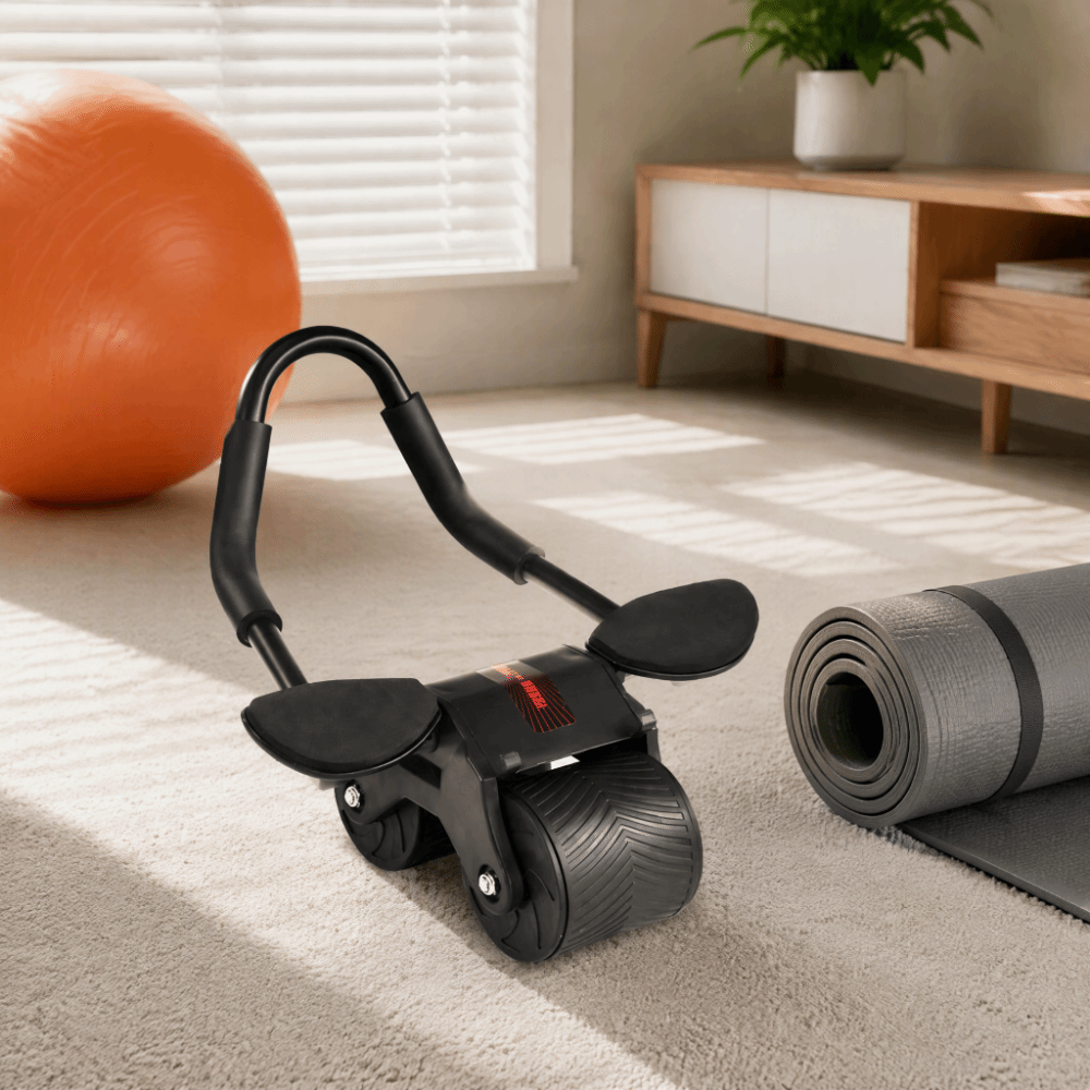 Upgraded Automatic Rebound Ab  - огляд і ціна Ab Roller Wheel With Elbow Support