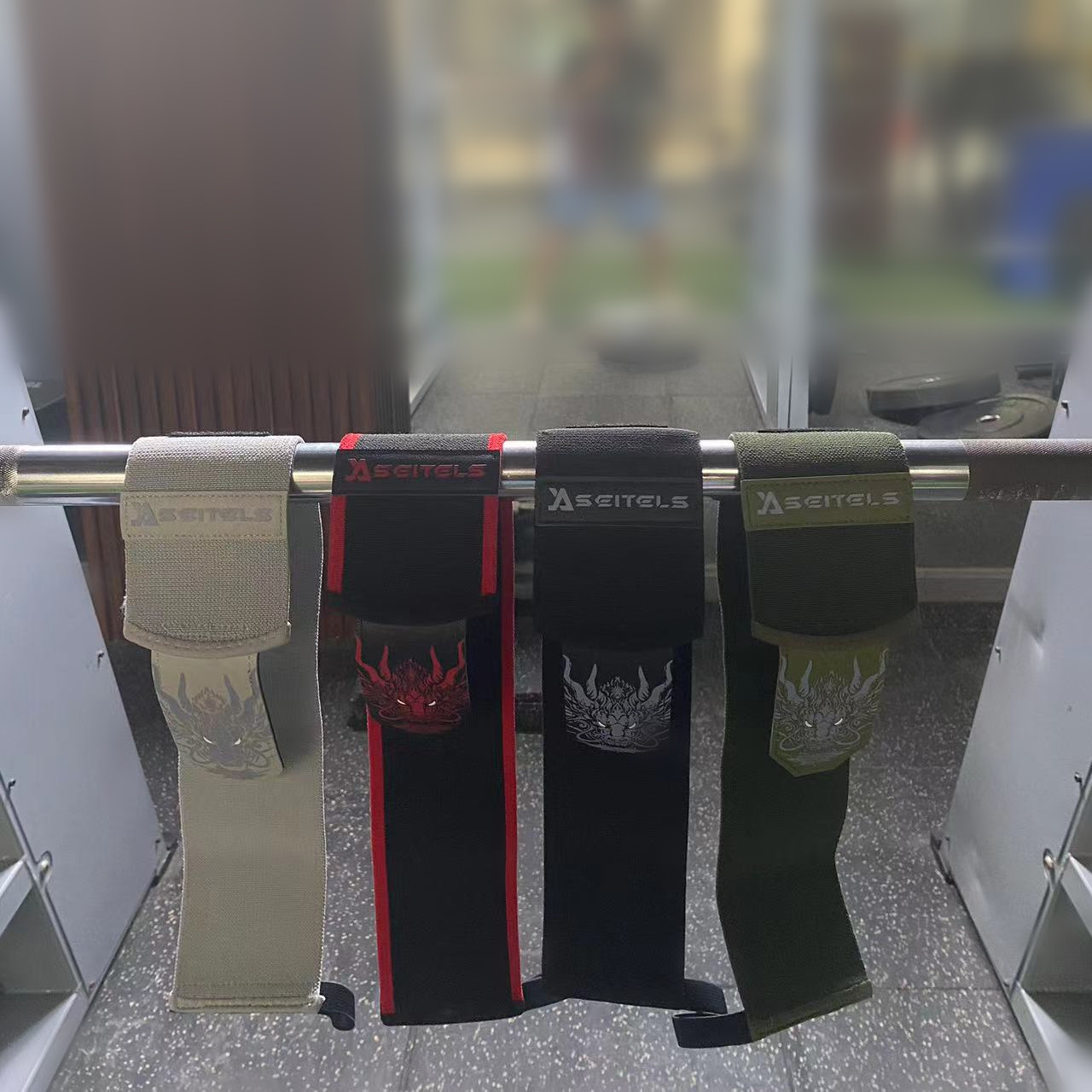 1Pair Chinese Dragon Fitness W - огляд і ціна Wrist Wraps Weightlifting Support