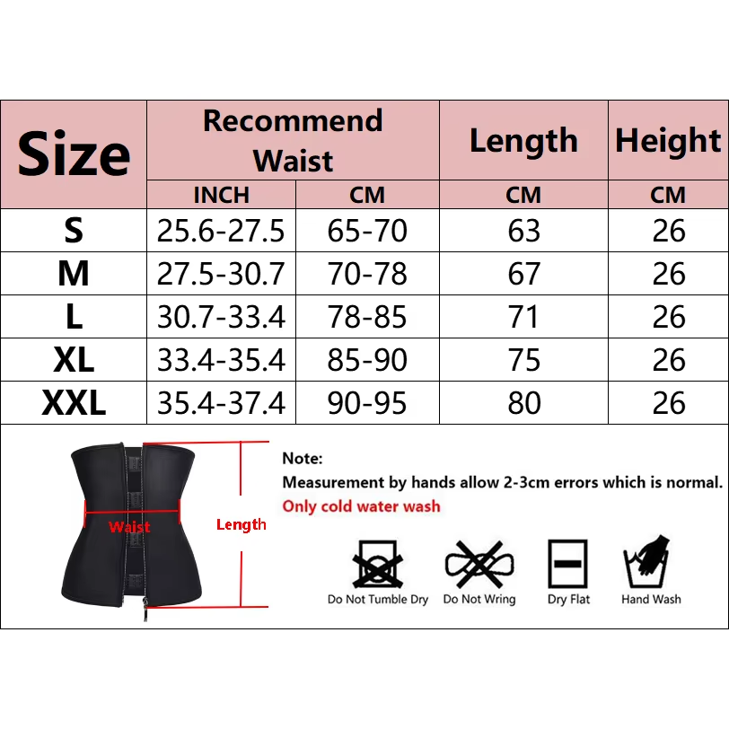 Women Waist Trainer Body Shape - огляд і ціна Sweat Waist Trainer Belt Neoprene