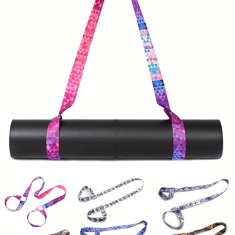 Yoga Mat Carry Belt Strap Adju - огляд і ціна Resistance Bands Set With Handles