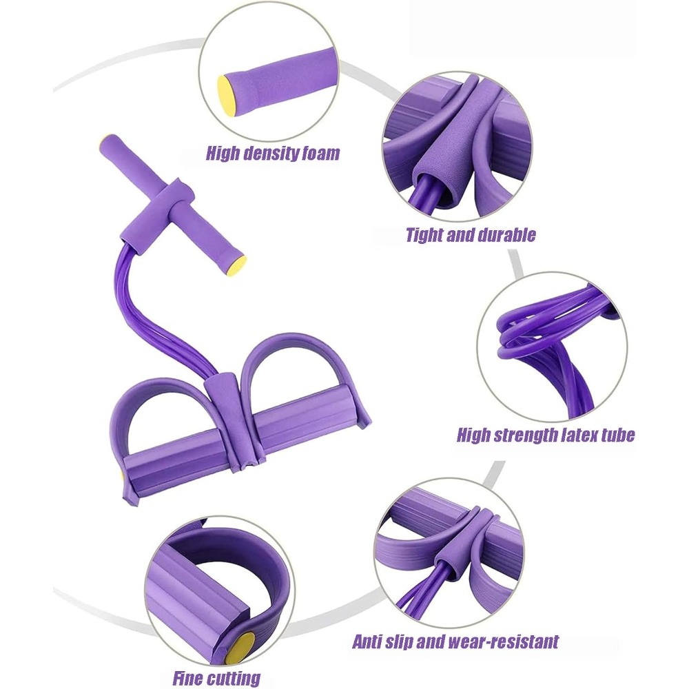 Multi-Function Resistance Band - огляд і ціна Resistance Bands Set With Handles