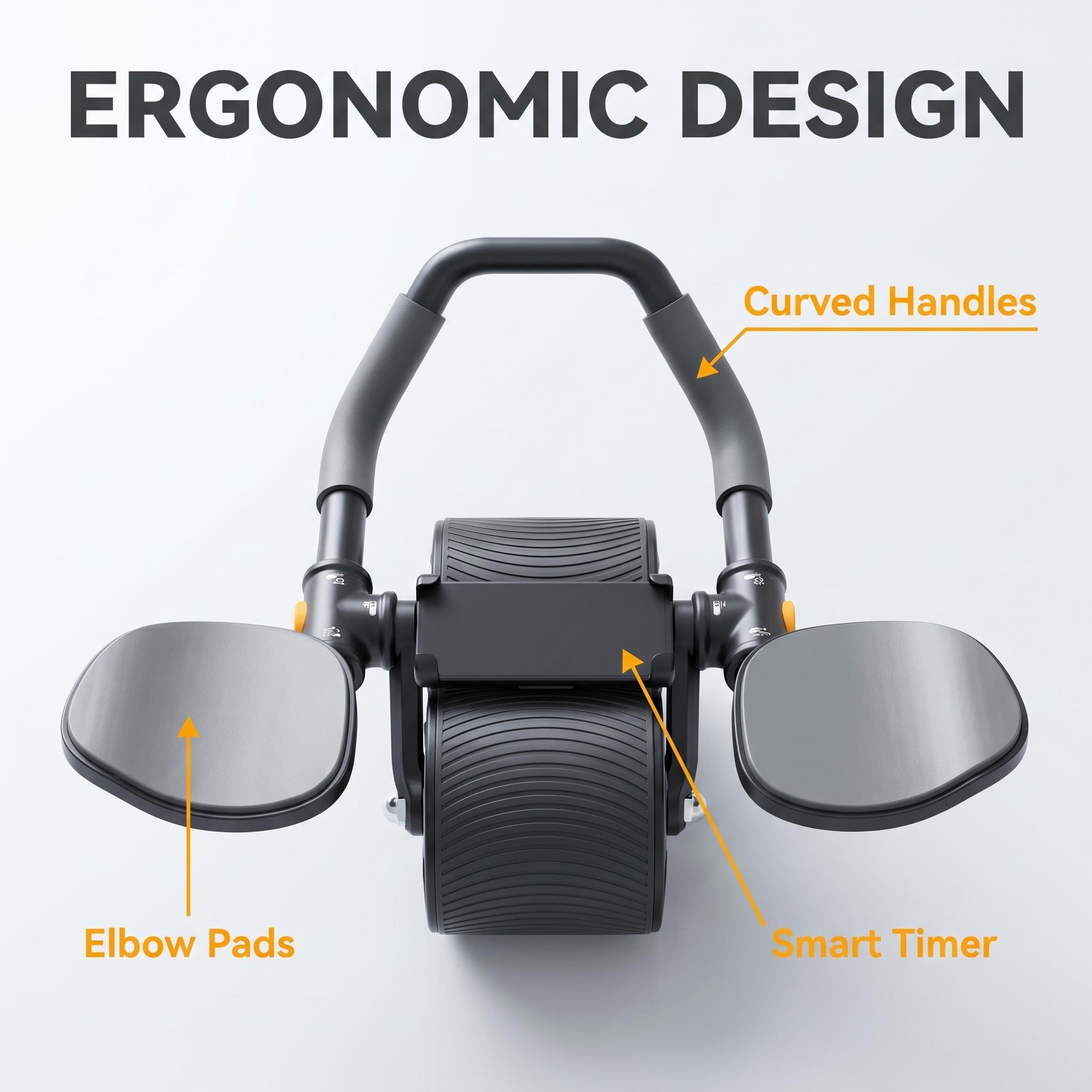 3 IN 1 Core Workout Ab Roller  - огляд і ціна Ab Roller Wheel With Elbow Support