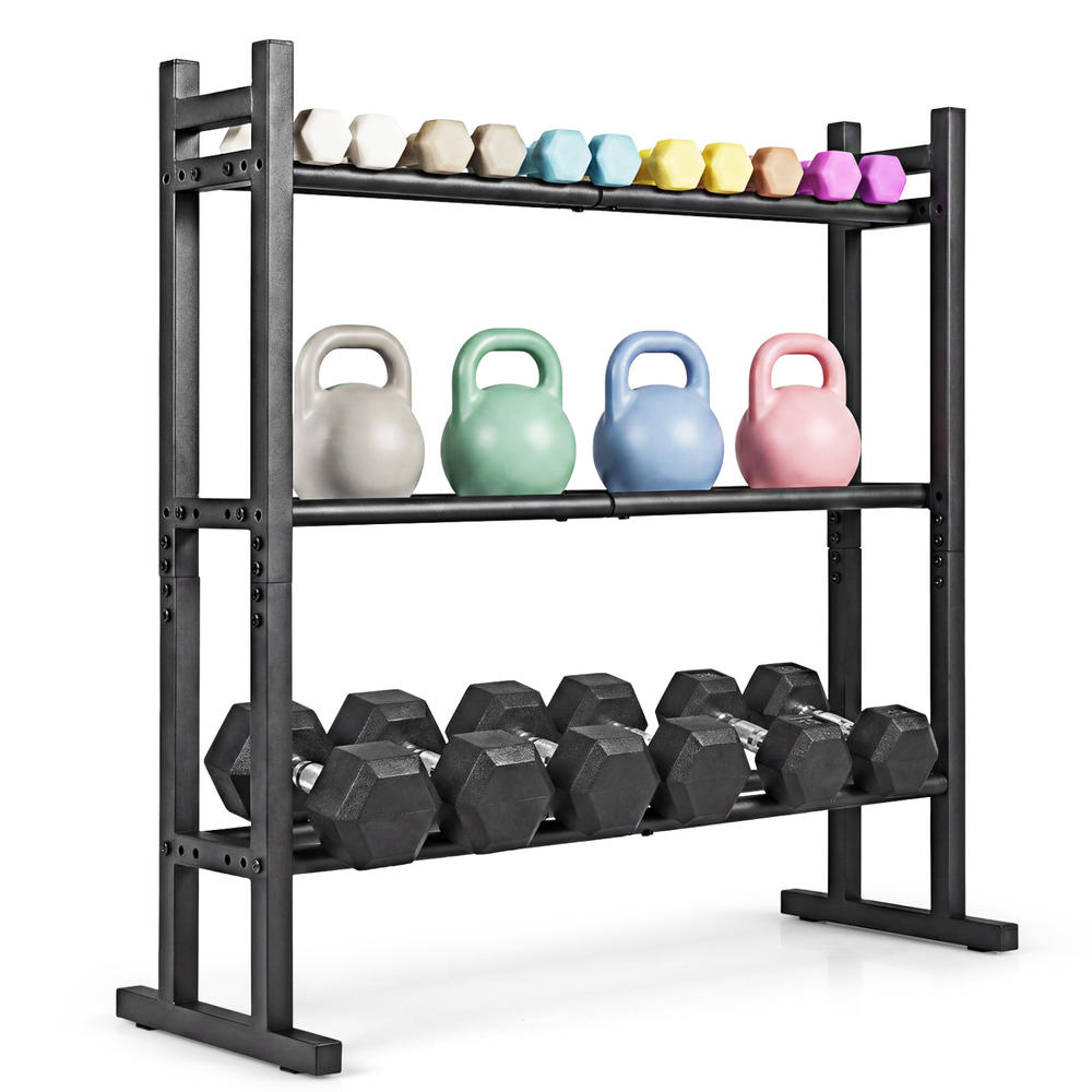 Heavy Duty 3-Tier Dumbbell Rac - огляд і ціна Fitness Equipment